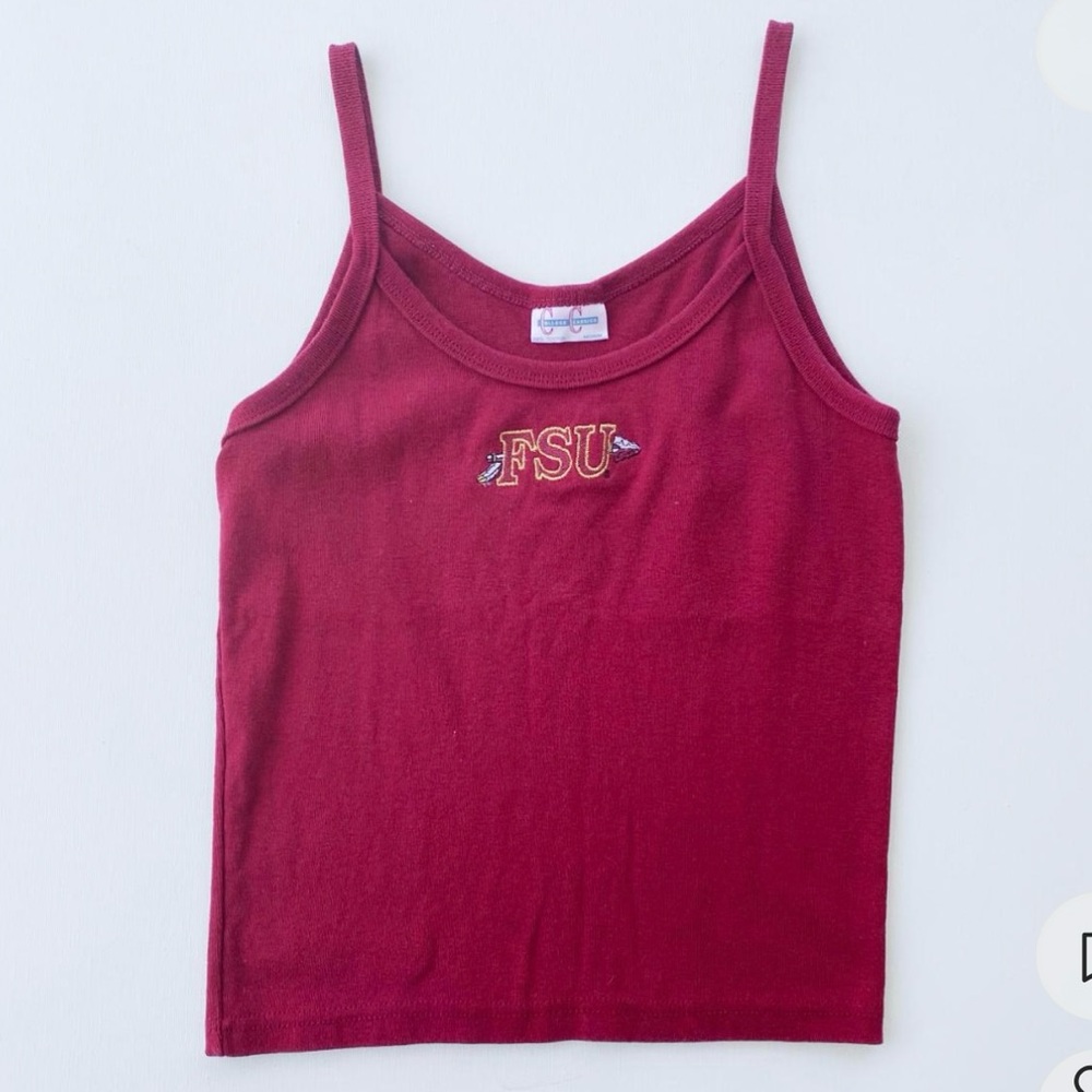 FSU vintage Red Tank Top